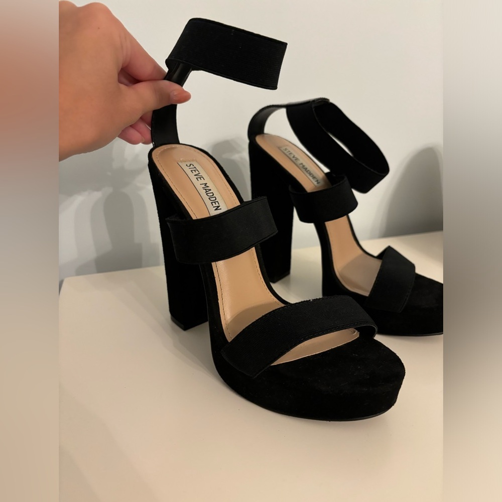 Black heels